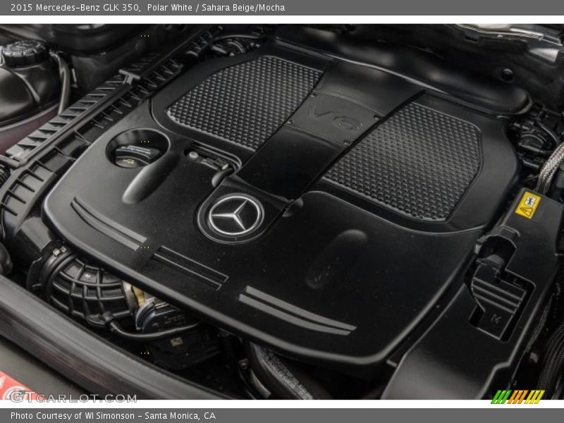 Polar White / Sahara Beige/Mocha 2015 Mercedes-Benz GLK 350