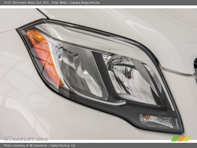 Polar White / Sahara Beige/Mocha 2015 Mercedes-Benz GLK 350
