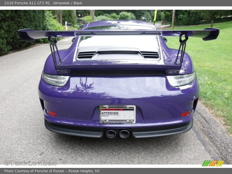 Ultraviolet / Black 2016 Porsche 911 GT3 RS
