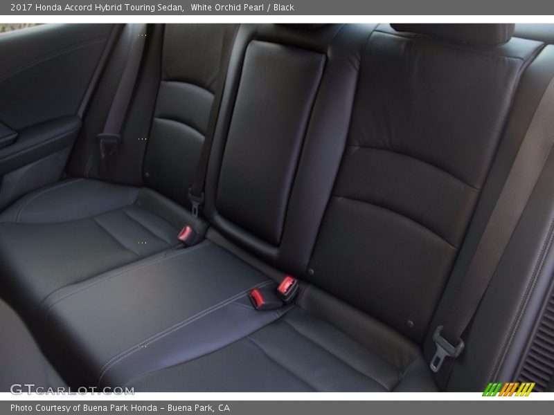 White Orchid Pearl / Black 2017 Honda Accord Hybrid Touring Sedan