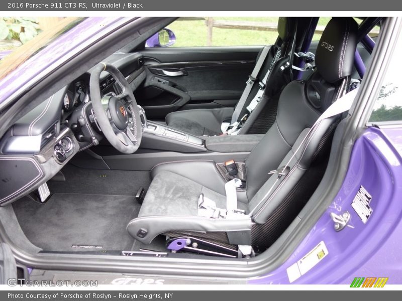 Front Seat of 2016 911 GT3 RS