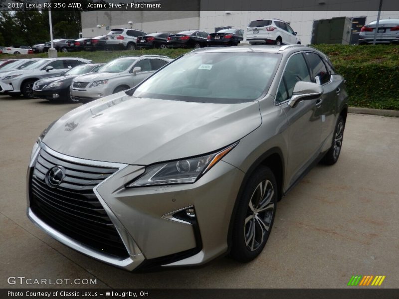 Atomic Silver / Parchment 2017 Lexus RX 350 AWD