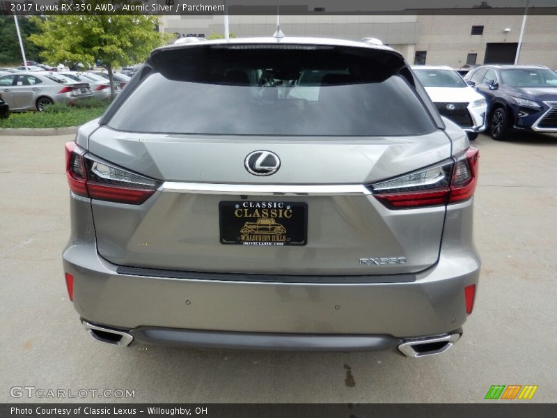 Atomic Silver / Parchment 2017 Lexus RX 350 AWD