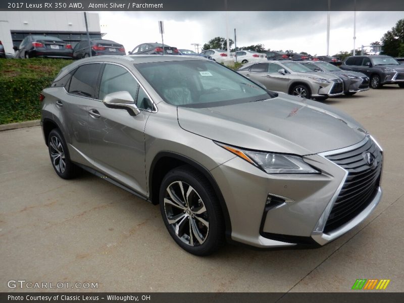 Atomic Silver / Parchment 2017 Lexus RX 350 AWD