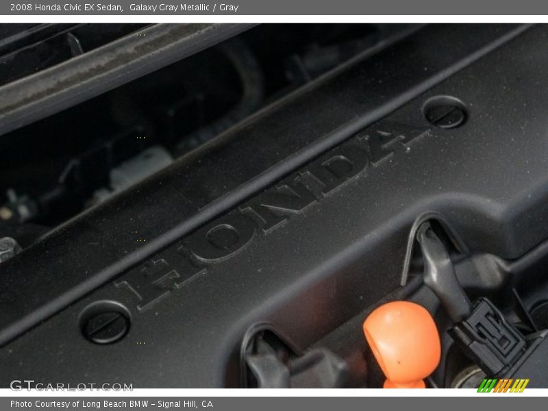 Galaxy Gray Metallic / Gray 2008 Honda Civic EX Sedan