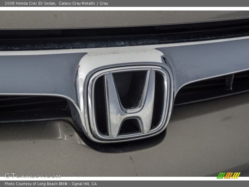 Galaxy Gray Metallic / Gray 2008 Honda Civic EX Sedan