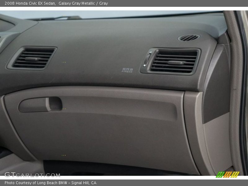 Galaxy Gray Metallic / Gray 2008 Honda Civic EX Sedan