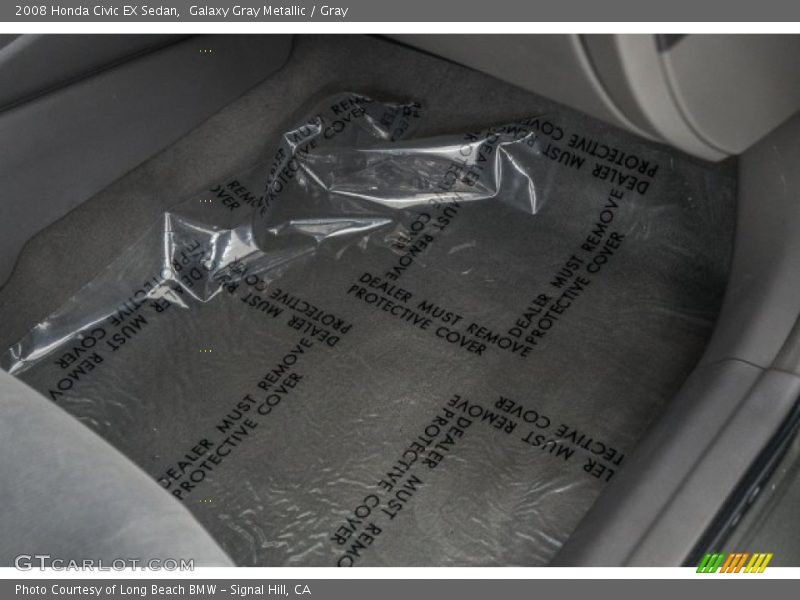Galaxy Gray Metallic / Gray 2008 Honda Civic EX Sedan