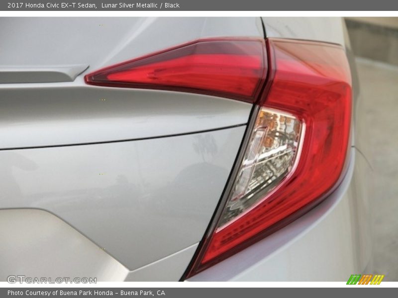Lunar Silver Metallic / Black 2017 Honda Civic EX-T Sedan