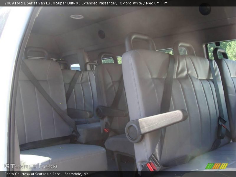 Oxford White / Medium Flint 2009 Ford E Series Van E350 Super Duty XL Extended Passenger