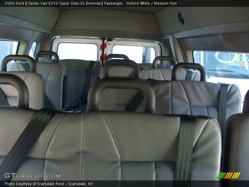 Oxford White / Medium Flint 2009 Ford E Series Van E350 Super Duty XL Extended Passenger