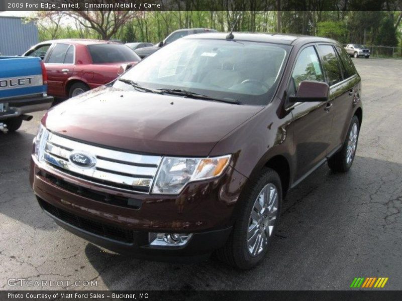 Cinnamon Metallic / Camel 2009 Ford Edge Limited