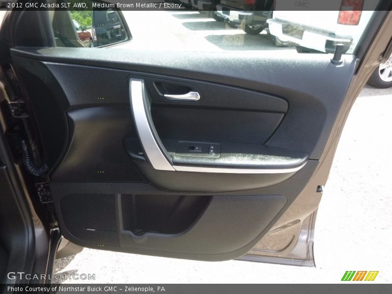 Medium Brown Metallic / Ebony 2012 GMC Acadia SLT AWD