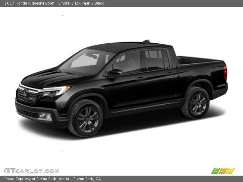 Crystal Black Pearl / Black 2017 Honda Ridgeline Sport