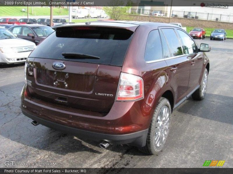 Cinnamon Metallic / Camel 2009 Ford Edge Limited