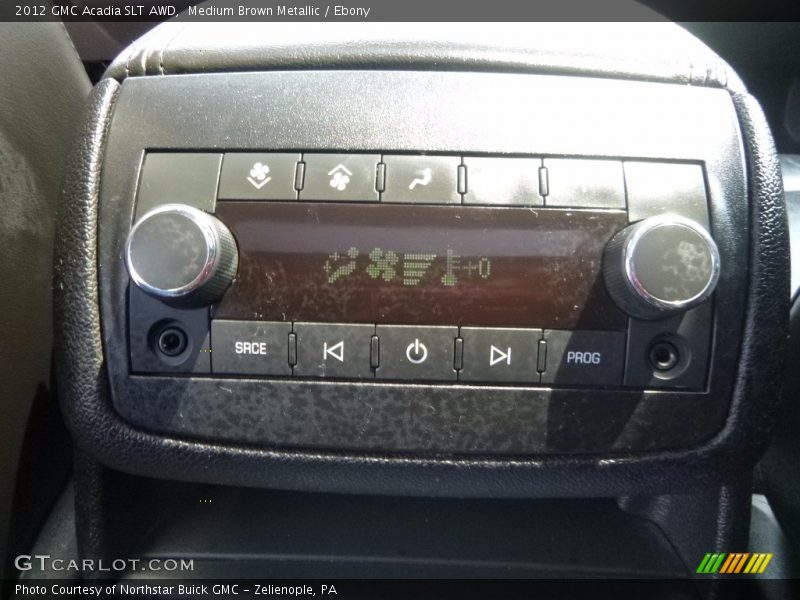 Medium Brown Metallic / Ebony 2012 GMC Acadia SLT AWD