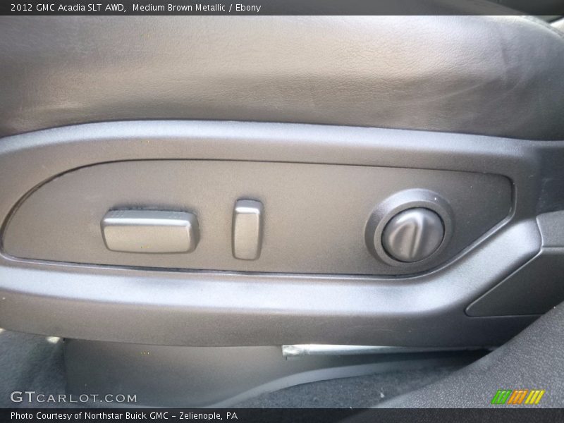 Medium Brown Metallic / Ebony 2012 GMC Acadia SLT AWD