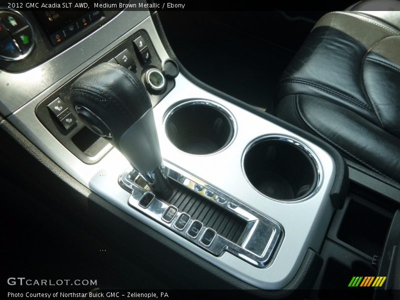 Medium Brown Metallic / Ebony 2012 GMC Acadia SLT AWD