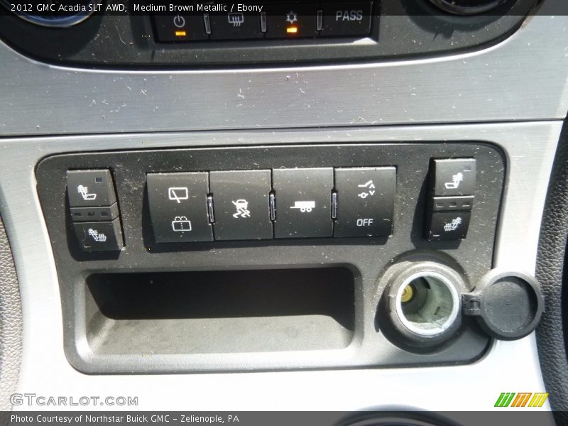 Medium Brown Metallic / Ebony 2012 GMC Acadia SLT AWD