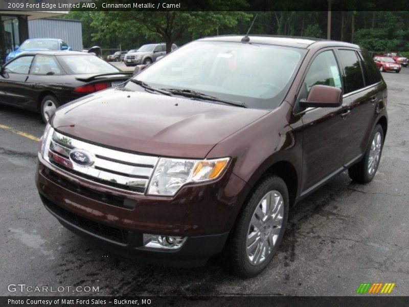 Cinnamon Metallic / Camel 2009 Ford Edge Limited AWD