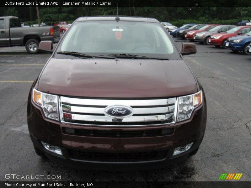 Cinnamon Metallic / Camel 2009 Ford Edge Limited AWD