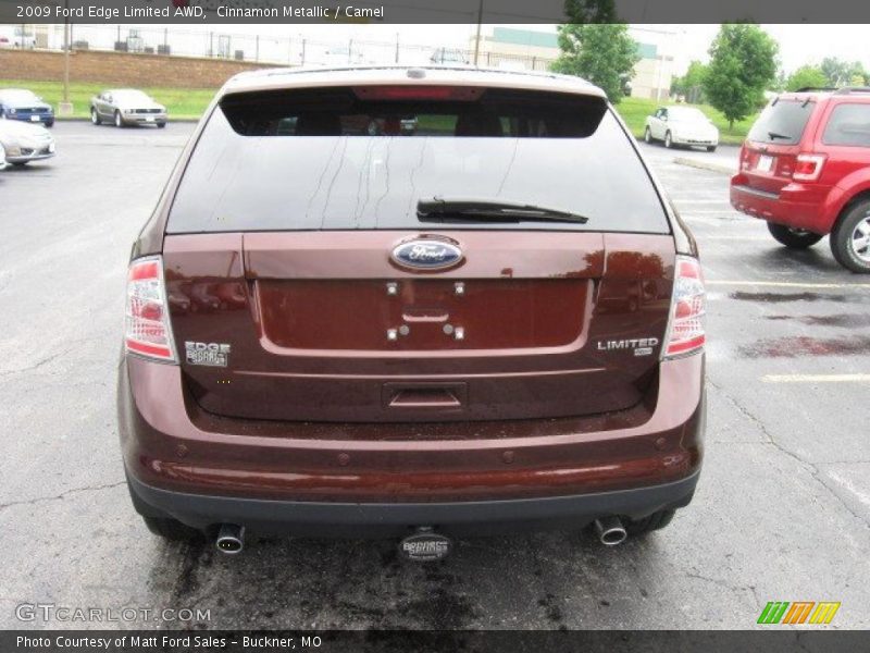 Cinnamon Metallic / Camel 2009 Ford Edge Limited AWD