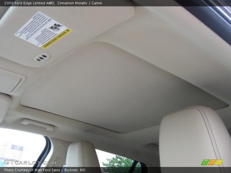 Cinnamon Metallic / Camel 2009 Ford Edge Limited AWD