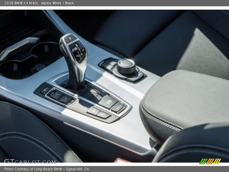 Alpine White / Black 2018 BMW X4 M40i