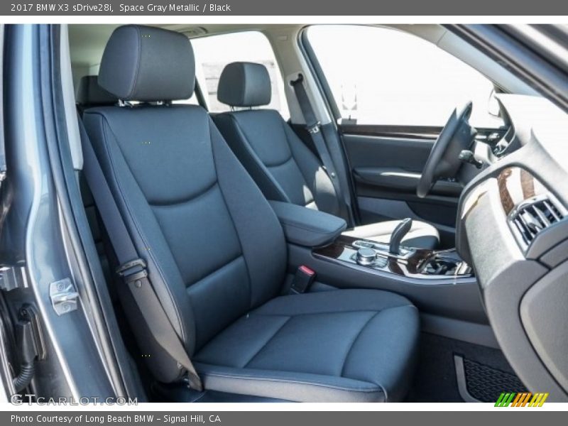 Space Gray Metallic / Black 2017 BMW X3 sDrive28i