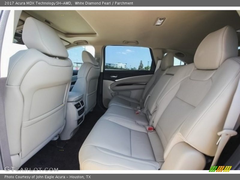 White Diamond Pearl / Parchment 2017 Acura MDX Technology SH-AWD