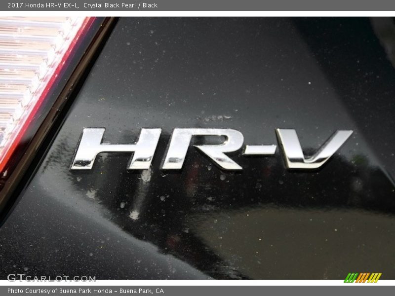 Crystal Black Pearl / Black 2017 Honda HR-V EX-L