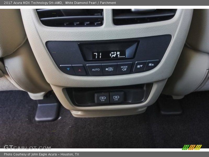 White Diamond Pearl / Parchment 2017 Acura MDX Technology SH-AWD