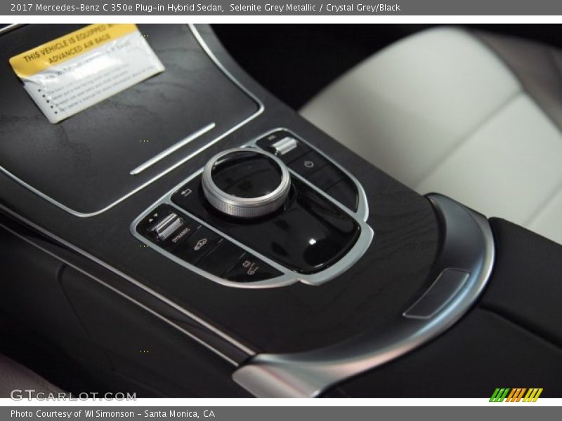 Controls of 2017 C 350e Plug-in Hybrid Sedan