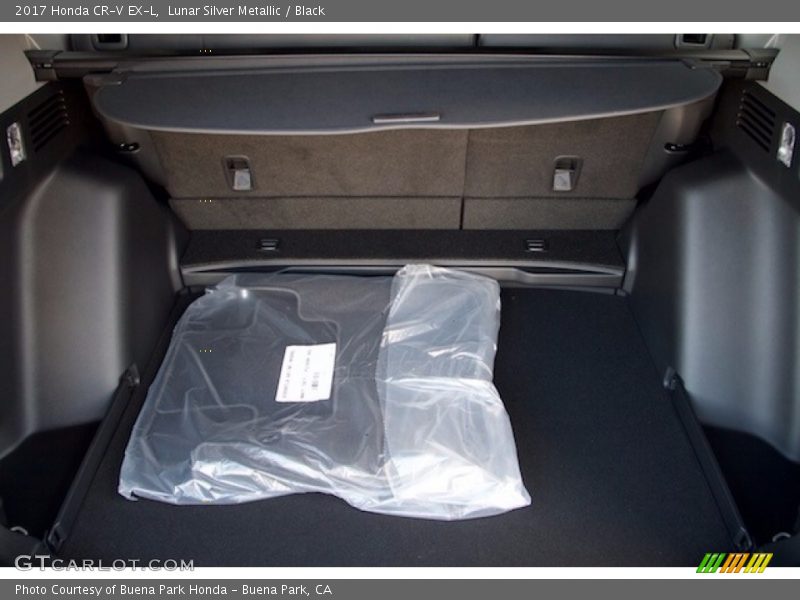 Lunar Silver Metallic / Black 2017 Honda CR-V EX-L