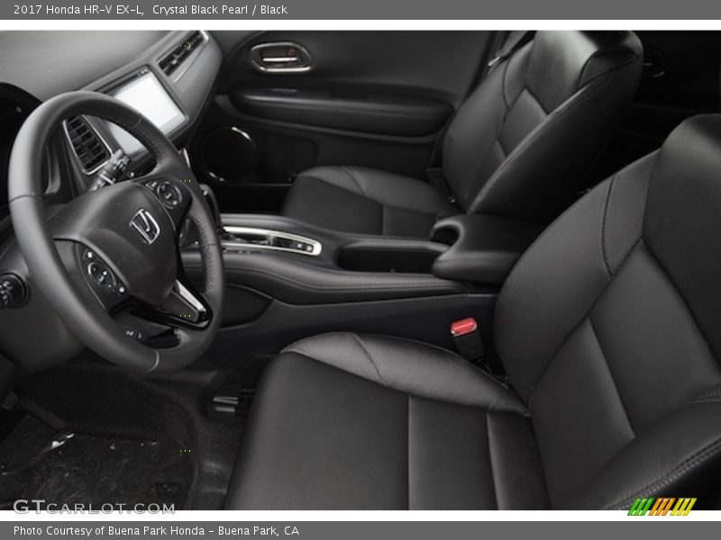 Crystal Black Pearl / Black 2017 Honda HR-V EX-L
