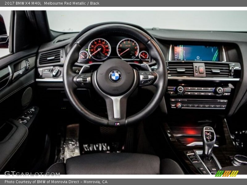 Dashboard of 2017 X4 M40i