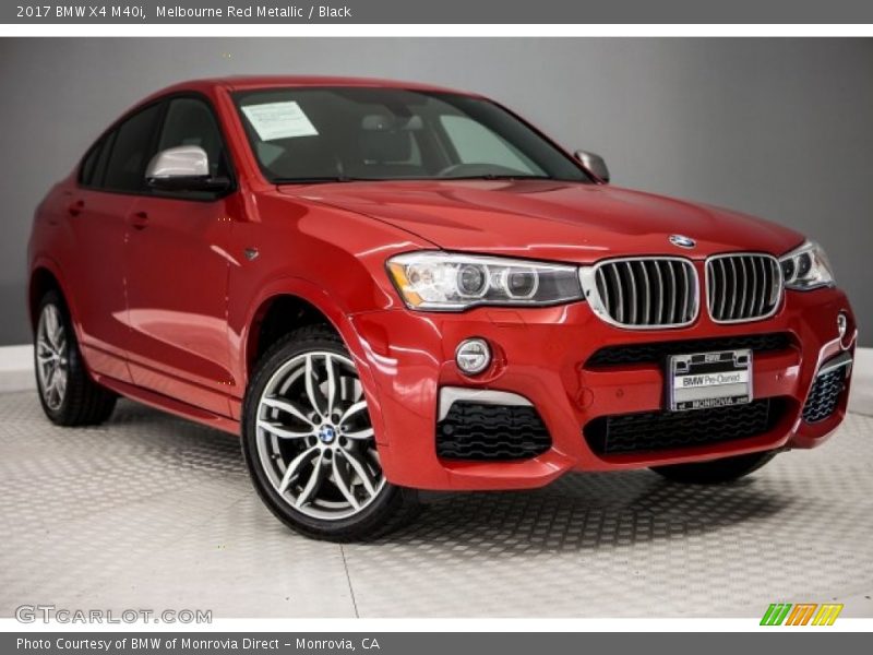 Front 3/4 View of 2017 X4 M40i