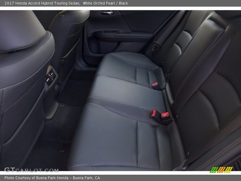 White Orchid Pearl / Black 2017 Honda Accord Hybrid Touring Sedan