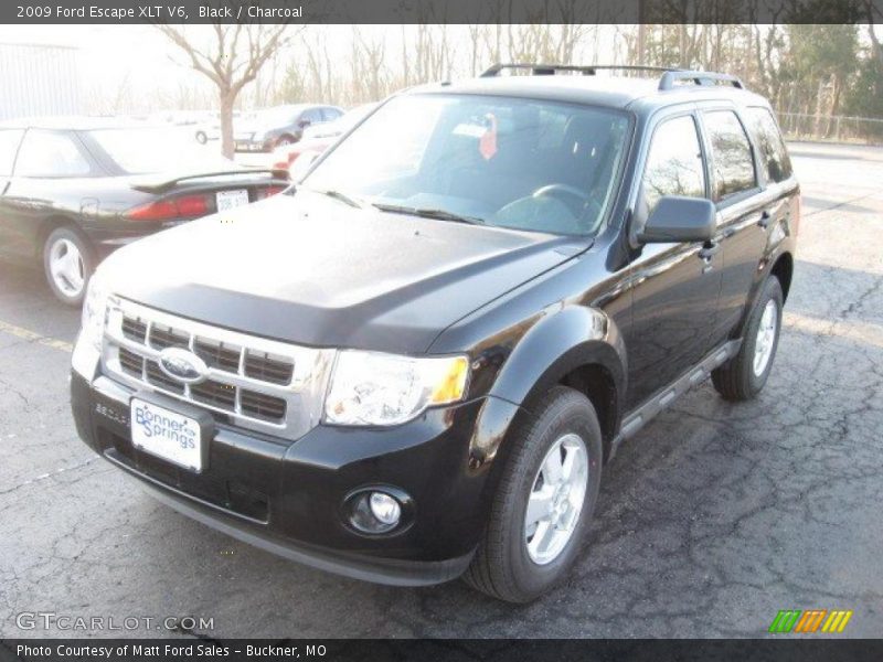 Black / Charcoal 2009 Ford Escape XLT V6