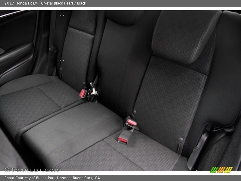 Crystal Black Pearl / Black 2017 Honda Fit LX