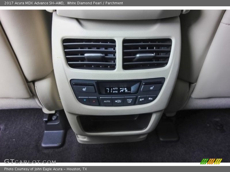 White Diamond Pearl / Parchment 2017 Acura MDX Advance SH-AWD