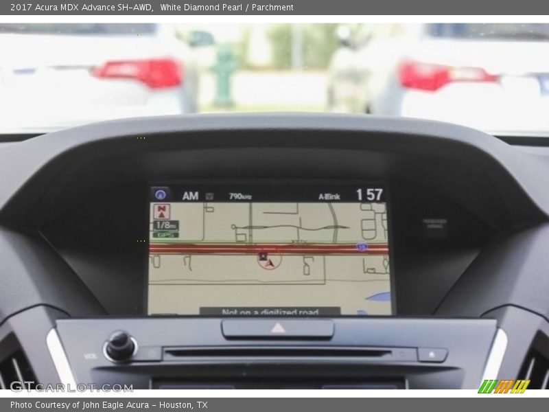 White Diamond Pearl / Parchment 2017 Acura MDX Advance SH-AWD
