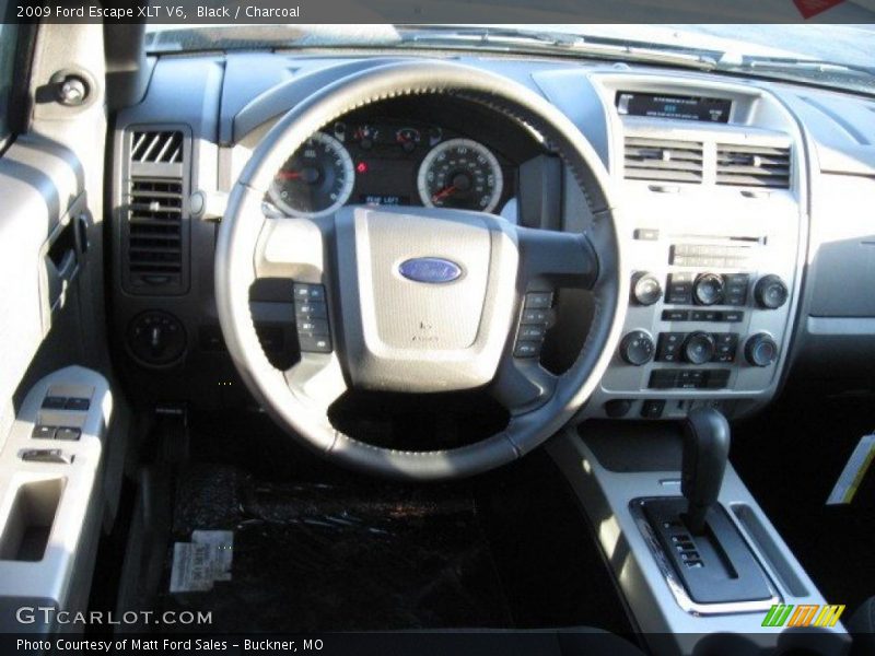 Black / Charcoal 2009 Ford Escape XLT V6