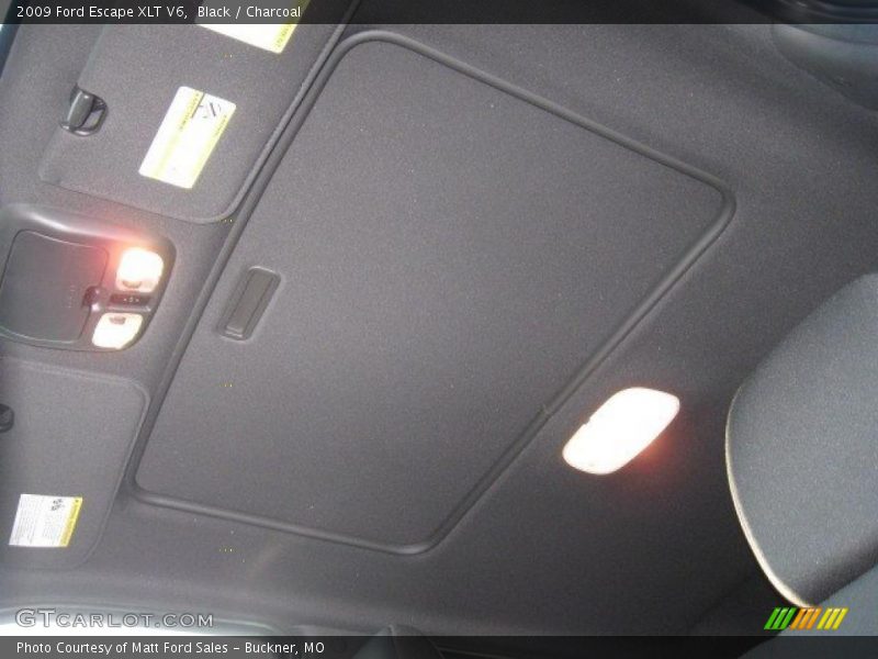 Black / Charcoal 2009 Ford Escape XLT V6