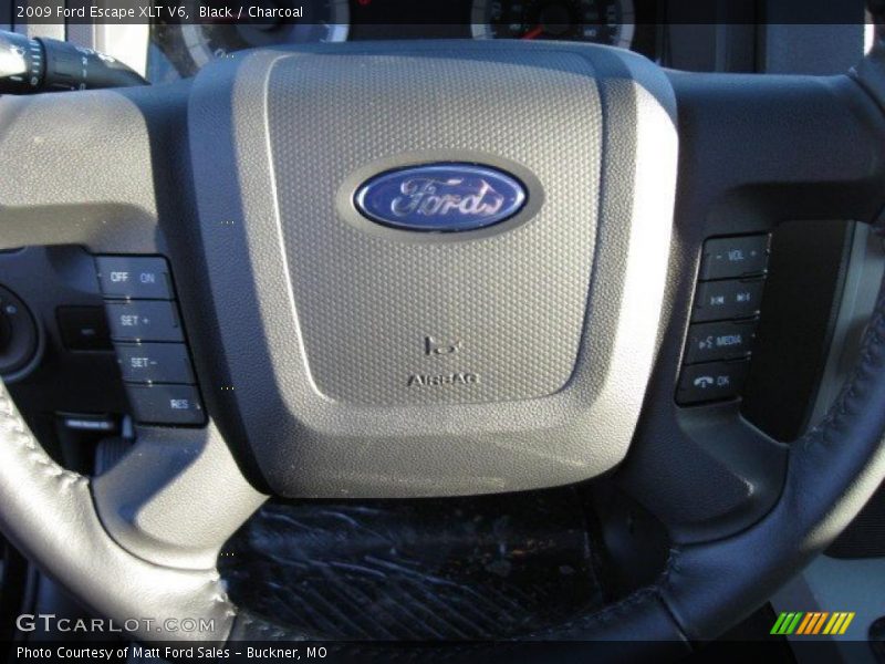 Black / Charcoal 2009 Ford Escape XLT V6