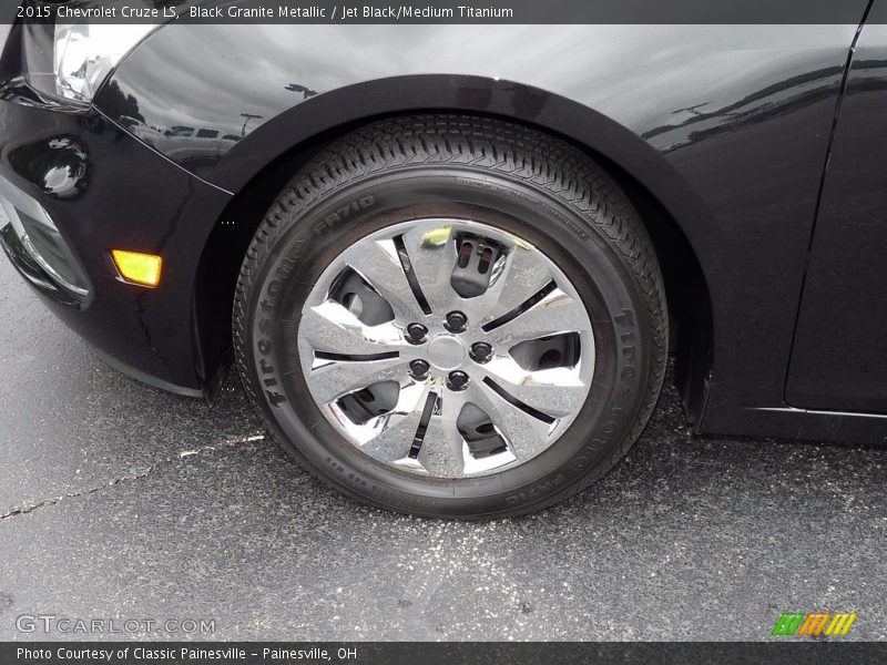 Black Granite Metallic / Jet Black/Medium Titanium 2015 Chevrolet Cruze LS
