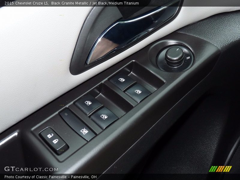 Black Granite Metallic / Jet Black/Medium Titanium 2015 Chevrolet Cruze LS