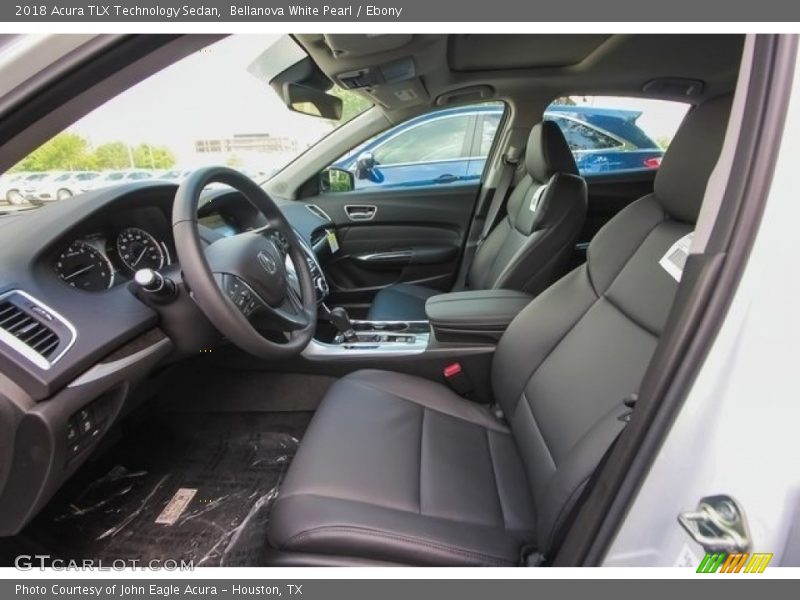 Bellanova White Pearl / Ebony 2018 Acura TLX Technology Sedan