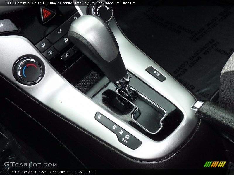 Black Granite Metallic / Jet Black/Medium Titanium 2015 Chevrolet Cruze LS