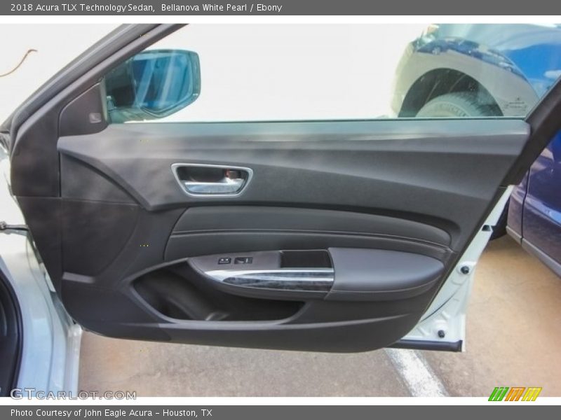 Bellanova White Pearl / Ebony 2018 Acura TLX Technology Sedan